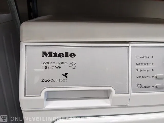Warmtepomp droger a++ miele, t8847wp - afbeelding 3 van  9