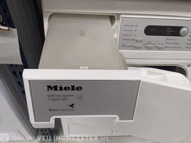 Warmtepomp droger a++ miele, t8847wp - afbeelding 9 van  9