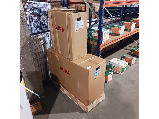 Warmtepomp split unit 5-7kw durawell, dhp-070-050-s, zwart - afbeelding 2 van  2