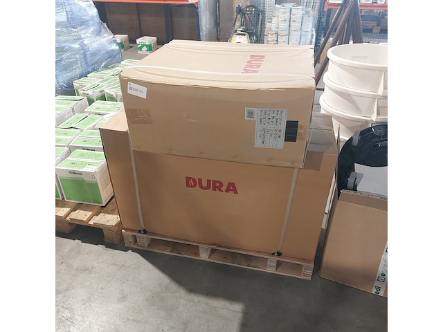 Warmtepomp split unit 5-7kw durawell, dhp-070-050-s, zwart - afbeelding 2 van  5