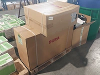 Warmtepomp split unit 5-7kw durawell, dhp-070-050-s, zwart - afbeelding 3 van  5