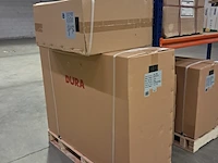 Warmtepomp split unit 7-9kw durawell, dhp-090-070-s, zwart, 2024 - afbeelding 2 van  3