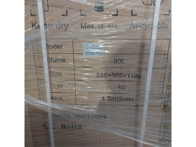 Warmtepompboiler, solareast, yt-080 r290 80 liter, wit, ca.2023 - afbeelding 3 van  3