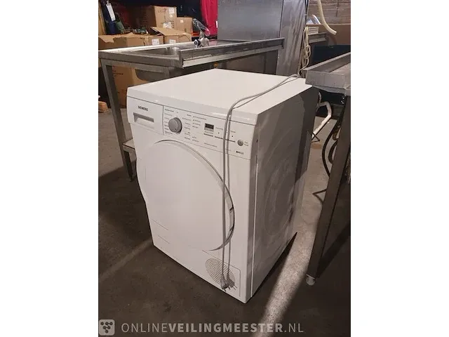 Warmtepompdroger - wasdroger siemens, iq500 wdt65 isensoric self cleaning condenser - afbeelding 1 van  11