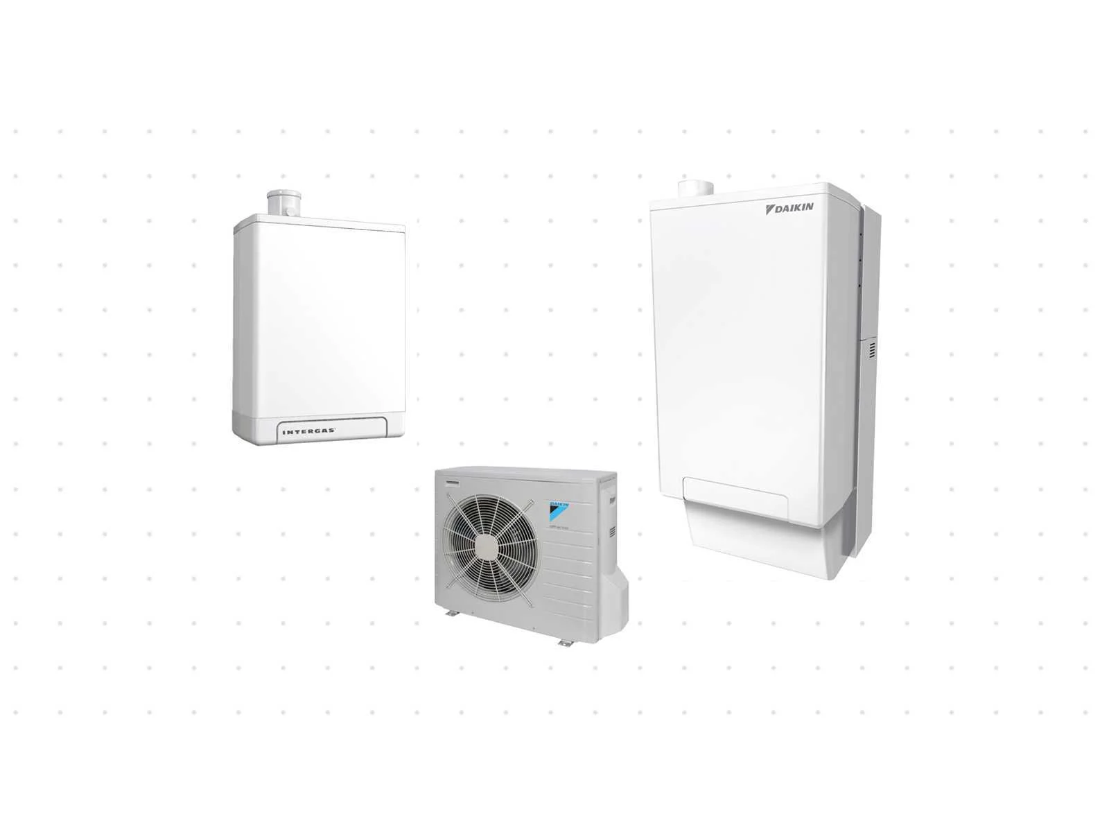 Warmtepompen en kantoor inventaris