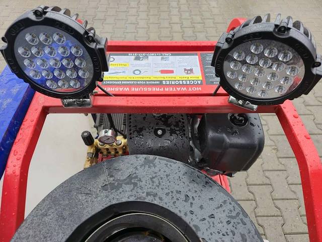 Warmwater hogedrukreiniger met tank - afbeelding 2 van  19