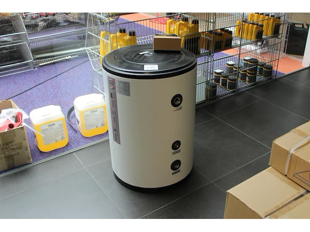 Warmwaterboiler buffervat atm model wk-100l doorsnede 54cm. hoogte 77 cm - afbeelding 1 van  3