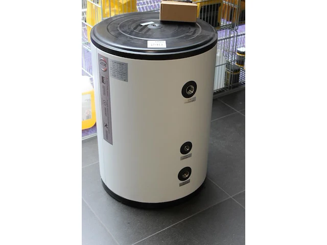 Warmwaterboiler buffervat atm model wk-100l doorsnede 54cm. hoogte 77 cm - afbeelding 2 van  3