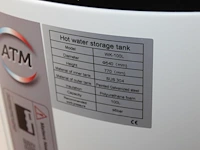Warmwaterboiler buffervat atm model wk-100l doorsnede 54cm. hoogte 77 cm - afbeelding 3 van  3