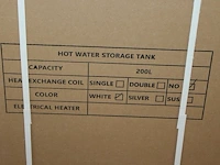 Warmwatertank atm 200 liter. - afbeelding 2 van  2