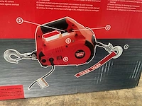 Warn pullzall elektrische hijslier 450kg / 230v / 4,6 mtr lierkabel - afbeelding 3 van  11