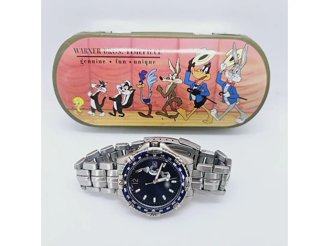 Warner bros bugs bunny verzamelaars herenhorloge - afbeelding 3 van  7