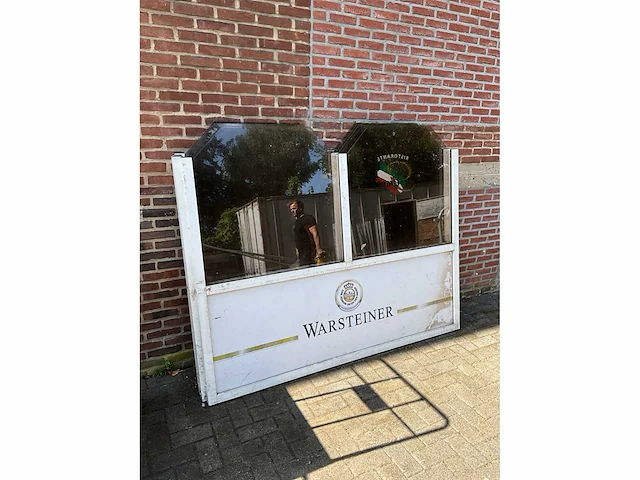 Warsteiner aluminium terrasschermen (4x) - afbeelding 2 van  7