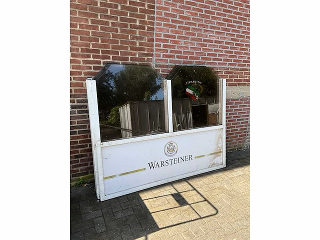 Warsteiner aluminium terrasschermen (4x) - afbeelding 3 van  7