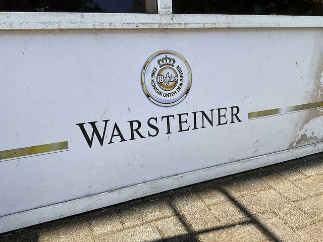 Warsteiner aluminium terrasschermen (4x) - afbeelding 4 van  7