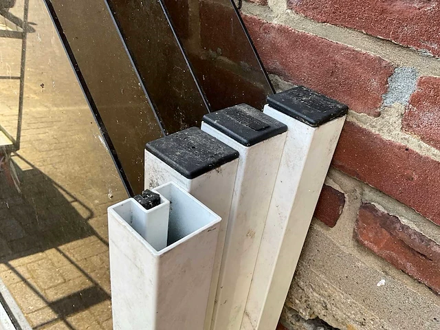 Warsteiner aluminium terrasschermen (4x) - afbeelding 7 van  7