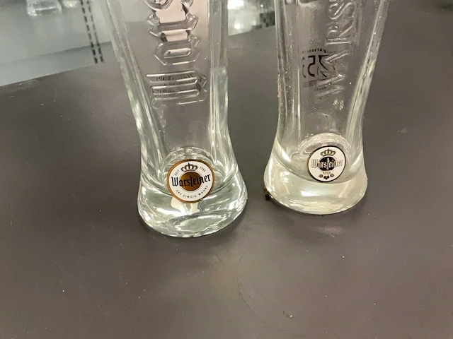 Warsteiner bierglazen (200x) - afbeelding 3 van  4