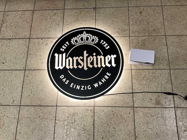 Warsteiner led wandlamp - afbeelding 2 van  6