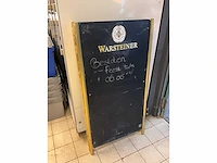 Warsteiner stoepbord - afbeelding 3 van  4