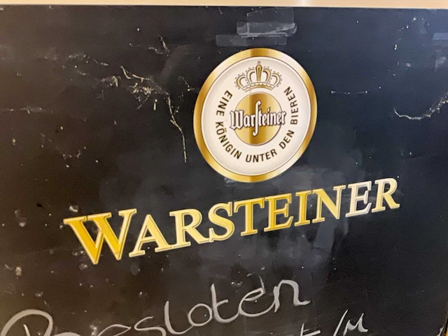 Warsteiner stoepbord - afbeelding 4 van  4