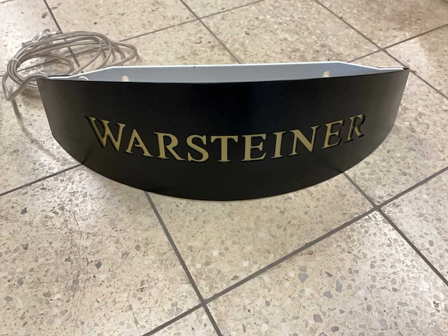 Warsteiner wandlampen (3x) - afbeelding 3 van  6