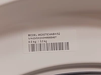 Was- droogcombinatie, samsung, wd80t634abh - afbeelding 9 van  9