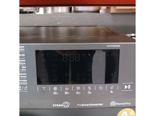 Was droog machine, beko, htv7732xa01, donkergrijs / antraciet, 2022 - afbeelding 5 van  10