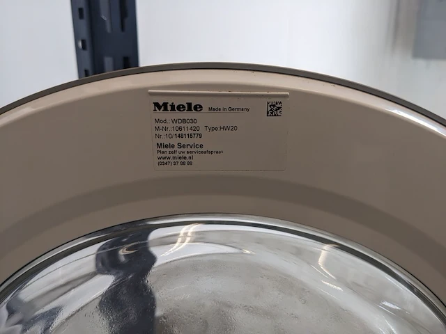 Wasautomaat , miele, w1 wdb030 - afbeelding 8 van  9