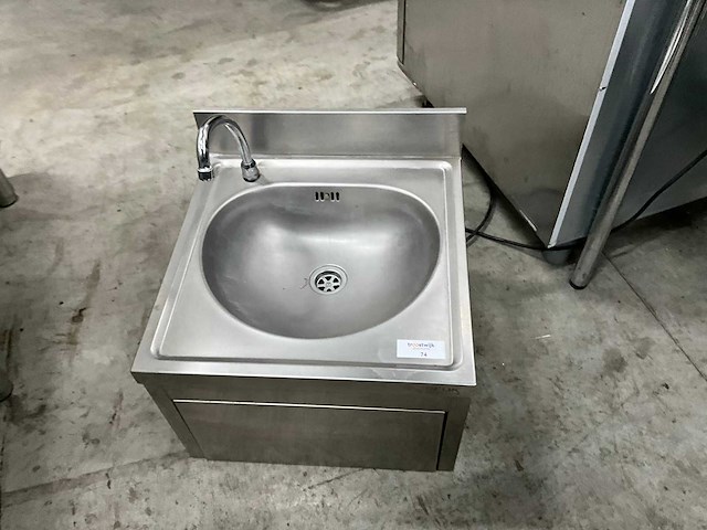 Wasbak met kniebediening - afbeelding 2 van  4