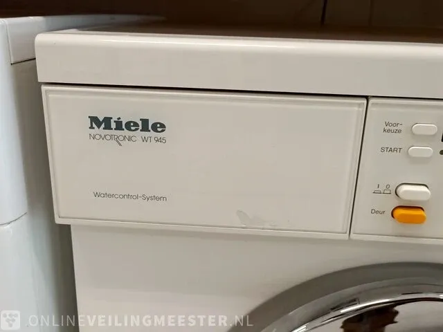 Was/droog combinatie miele, wt945 - afbeelding 5 van  8