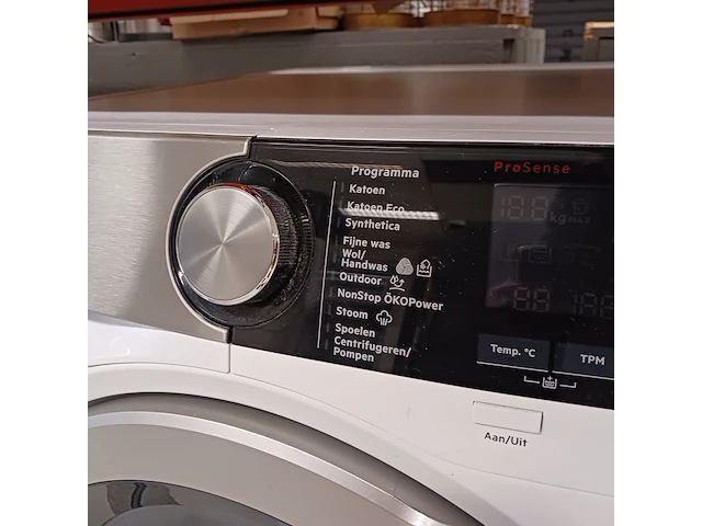 Was/droog machine 10.0 kg/6.0 kg, aeg 8000 serie, l8we06cs - afbeelding 3 van  8