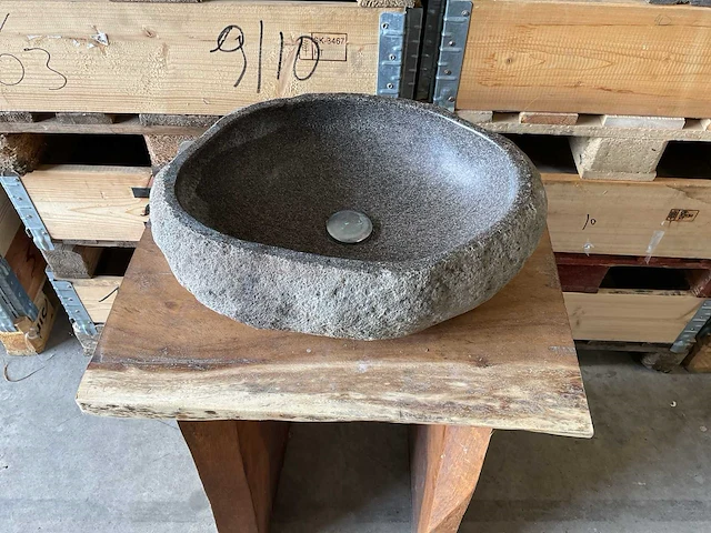 Waskom op tafel - afbeelding 2 van  2