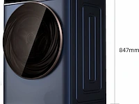 Wasmachine 10 kg 12 programma's space pro, chiq, cw106581ax - afbeelding 2 van  4