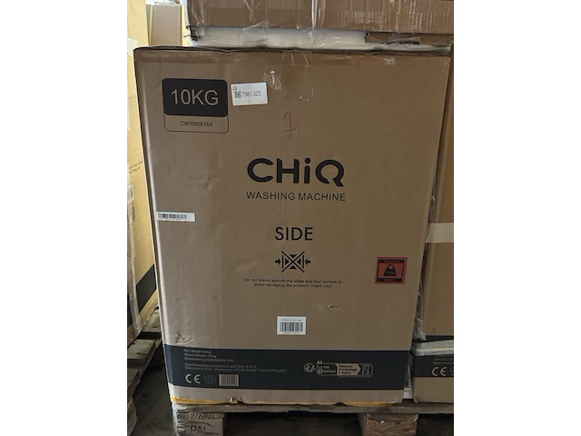 Wasmachine 10 kg 12 programma's space pro chiq, cw106581ax - afbeelding 3 van  3