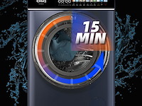 Wasmachine 10 kg 12 programma's space pro, chiq, cw106581ax - afbeelding 1 van  5