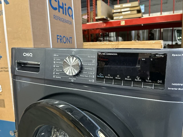 Wasmachine 10 kg 16 programma's space pro chiq, cfl100-14586im3xa - afbeelding 5 van  10