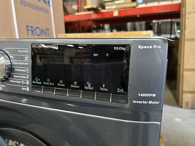 Wasmachine 10 kg 16 programma's space pro chiq, cfl100-14586im3xa - afbeelding 7 van  10