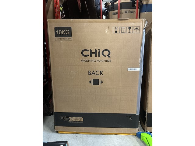 Wasmachine 10 kg 16 programma's space pro chiq, cfl100-14586im3xa - afbeelding 3 van  4