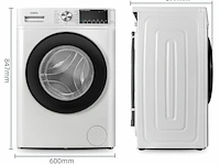 Wasmachine 10 kg 16 programma's space pro chiq, cfl100-14586im3xwa - afbeelding 2 van  6