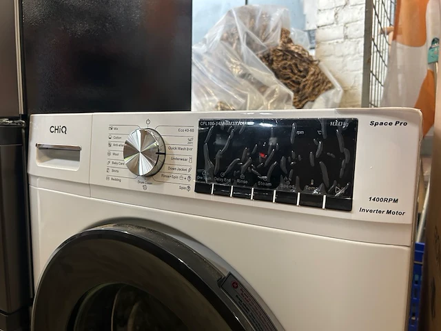 Wasmachine 10 kg 16 programma's space pro chiq, cfl100-14586im3xwa - afbeelding 4 van  6