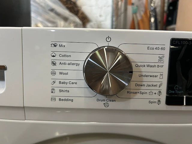 Wasmachine 10 kg 16 programma's space pro chiq, cfl100-14586im3xwa - afbeelding 6 van  6