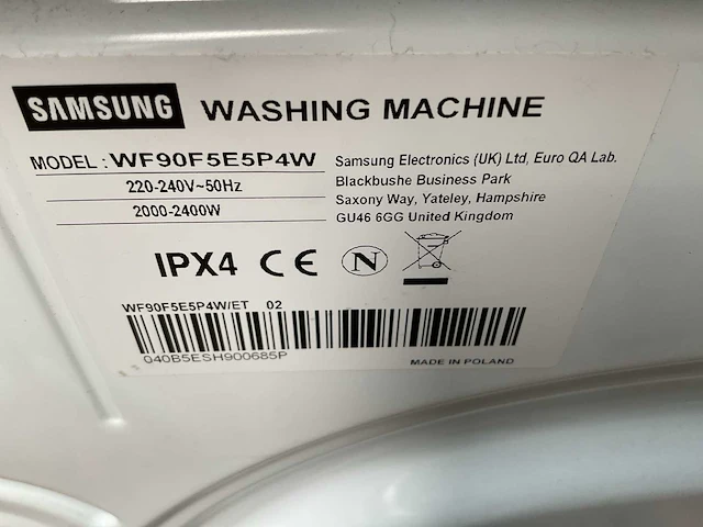 Wasmachine (2x) - afbeelding 6 van  8