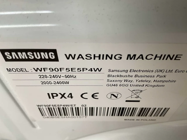 Wasmachine (2x) - afbeelding 6 van  8