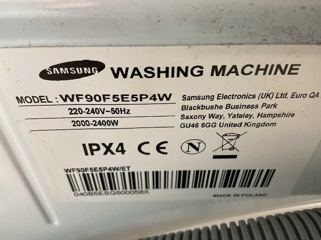 Wasmachine (2x) - afbeelding 7 van  9