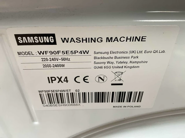 Wasmachine (2x) - afbeelding 6 van  8