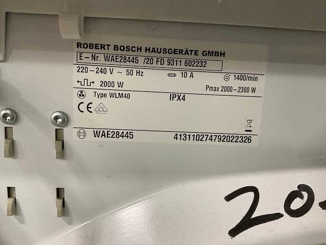 Wasmachine (2x) - afbeelding 5 van  5