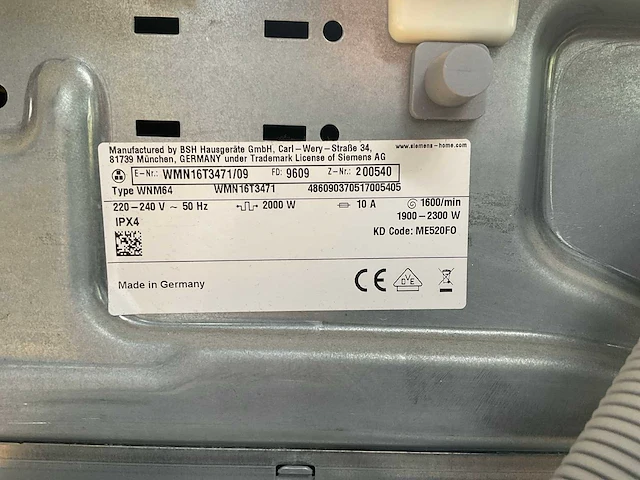 Wasmachine (3x) - afbeelding 2 van  14