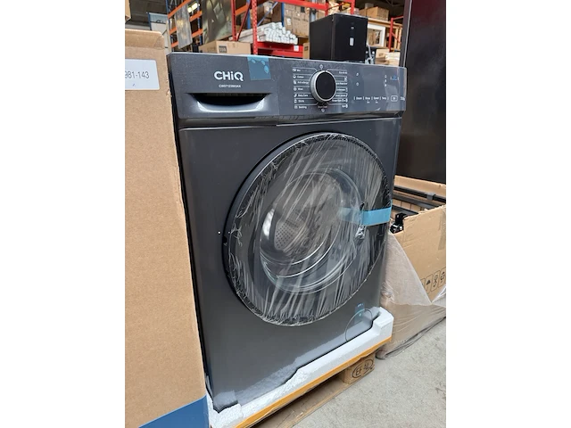 Wasmachine 7 kg 16 progr. ai smart 2025 model chiq, cw07123863ax - afbeelding 3 van  4