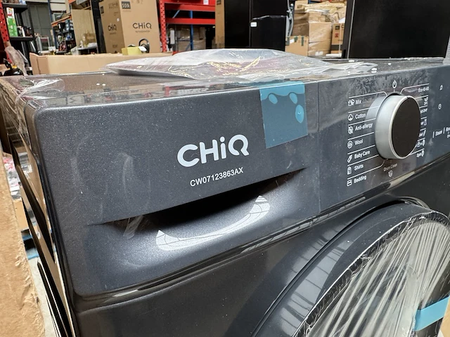 Wasmachine 7 kg 16 progr. ai smart 2025 model chiq, cw07123863ax - afbeelding 4 van  4