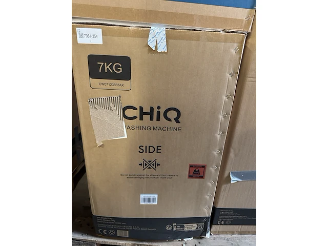 Wasmachine 7 kg 16 progr. ai smart 2025 model chiq, cw07123863ax - afbeelding 3 van  3